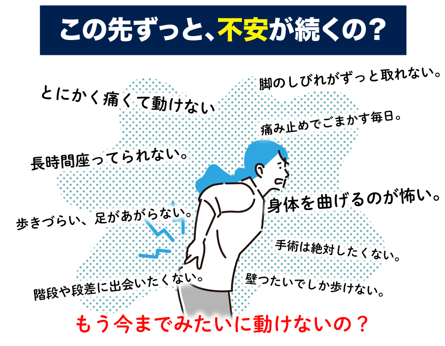 このような不安はありませんか？